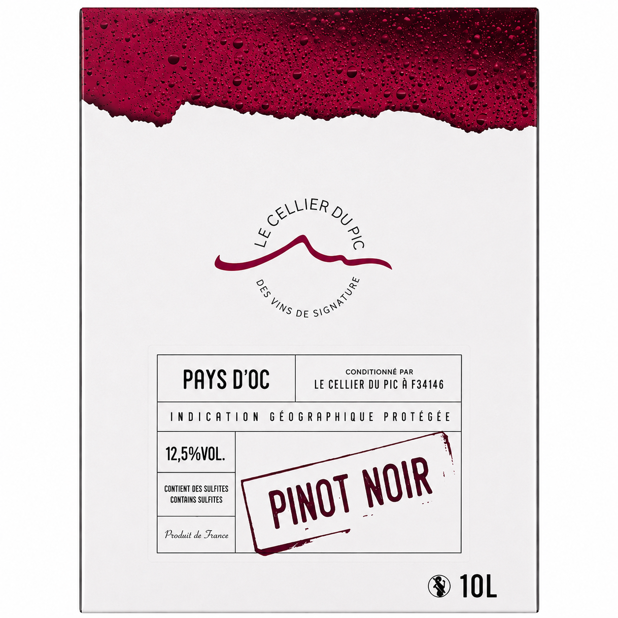 BIB 10L PINOT NOIR OC PIC